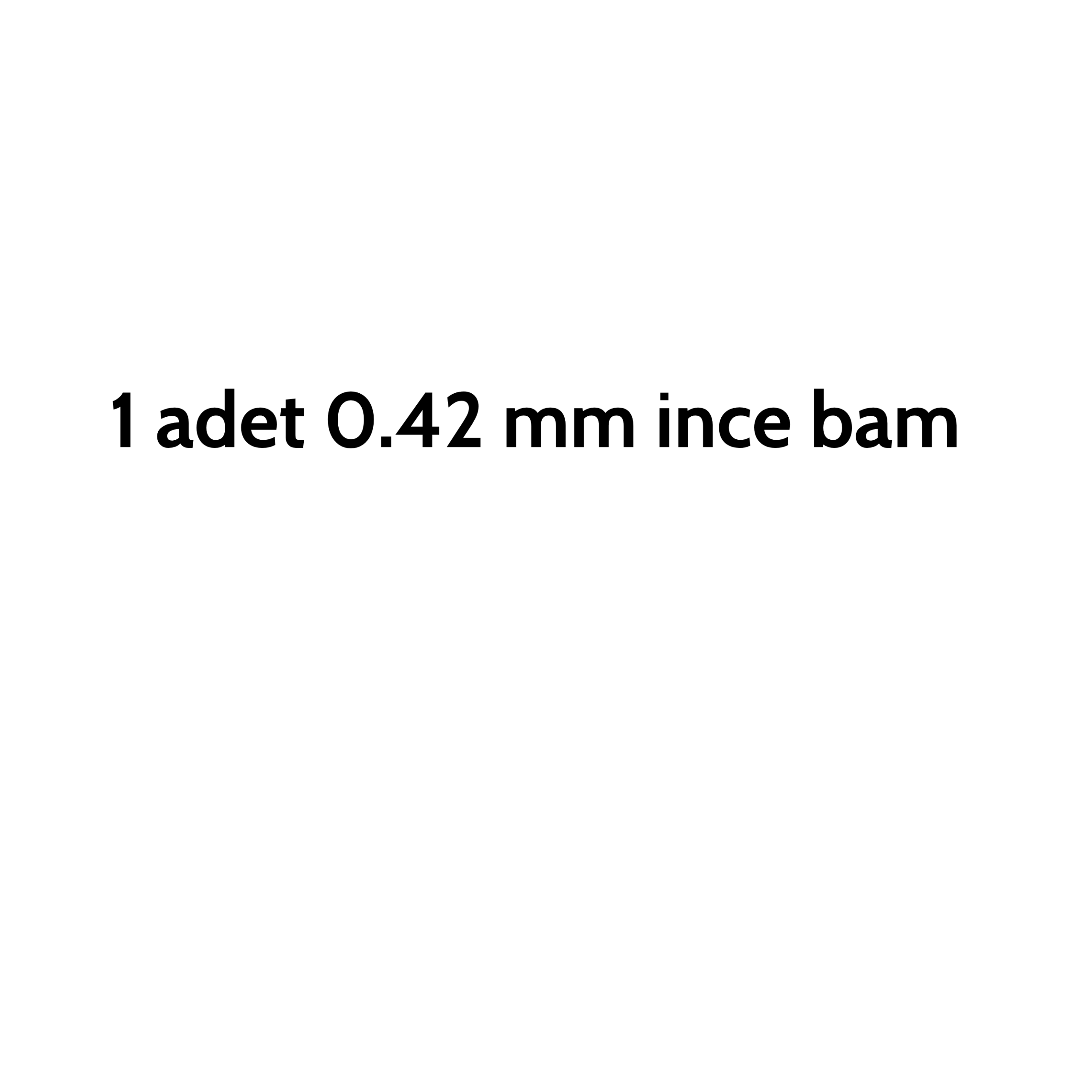 İnce Bam Teli 1 düzine - Görsel 2