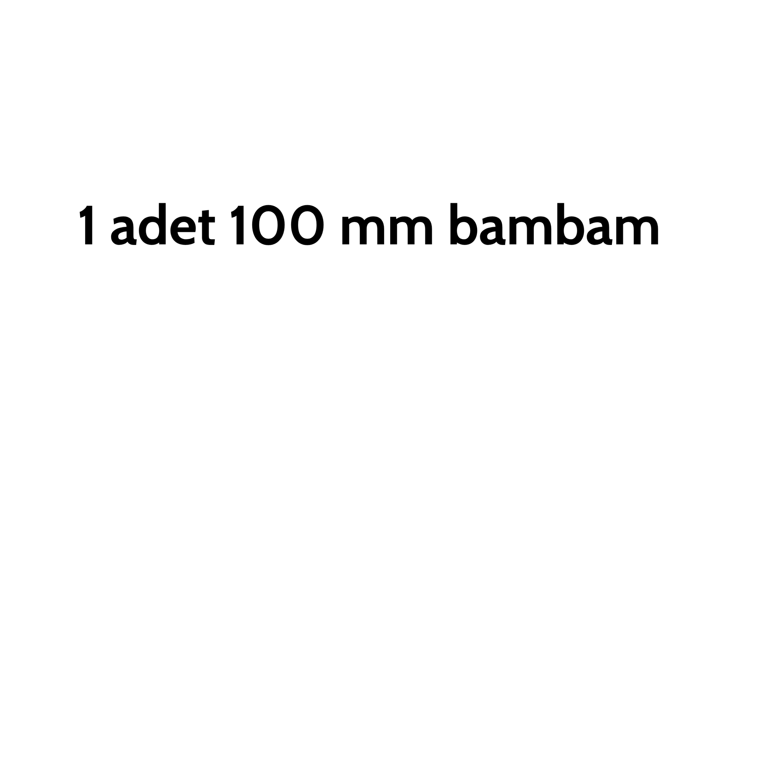 Bam Bam Teli İpekli Gümüşlü 100'lük - Görsel 2