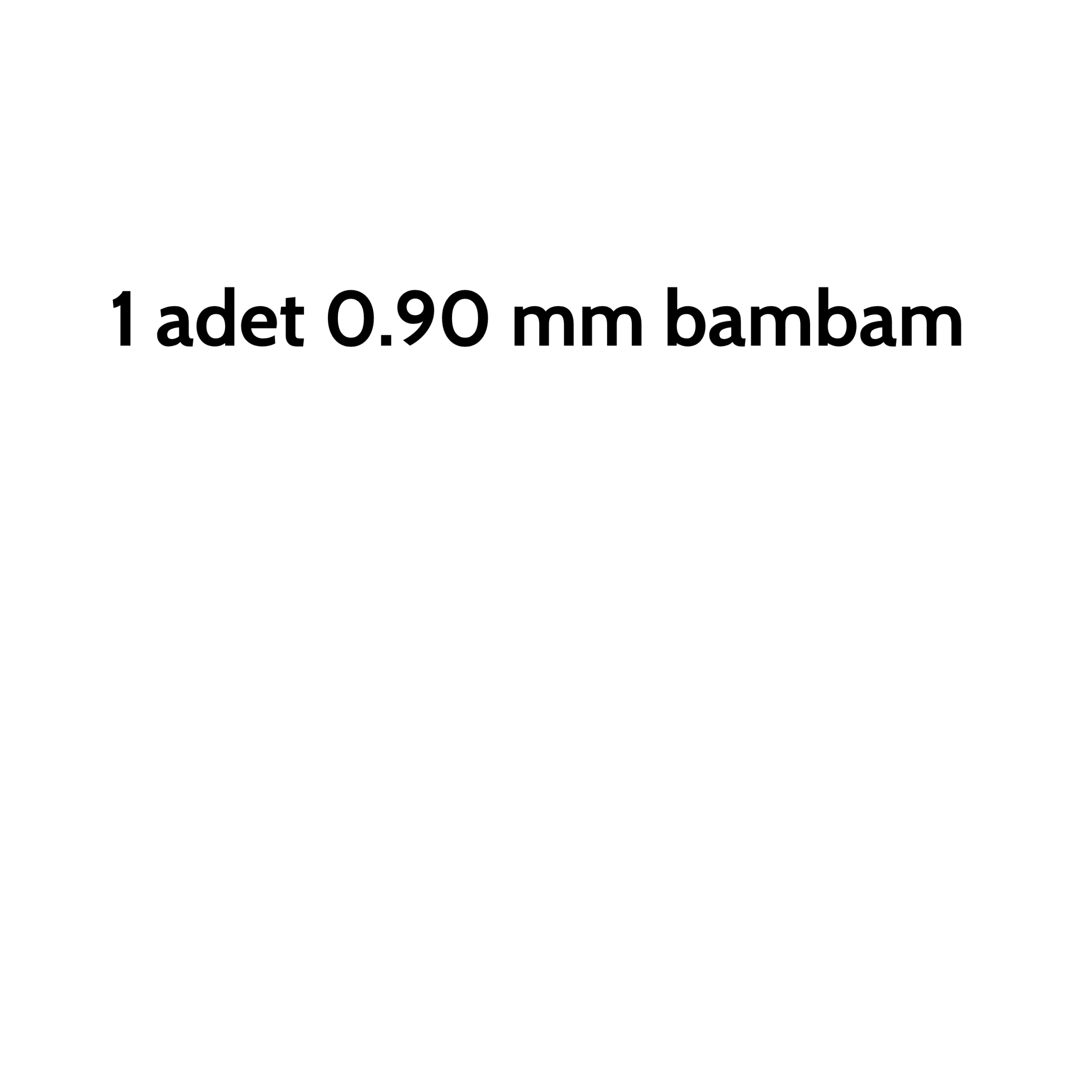 Bam Bam Teli İpekli Gümüşlü 90'lık - Görsel 2
